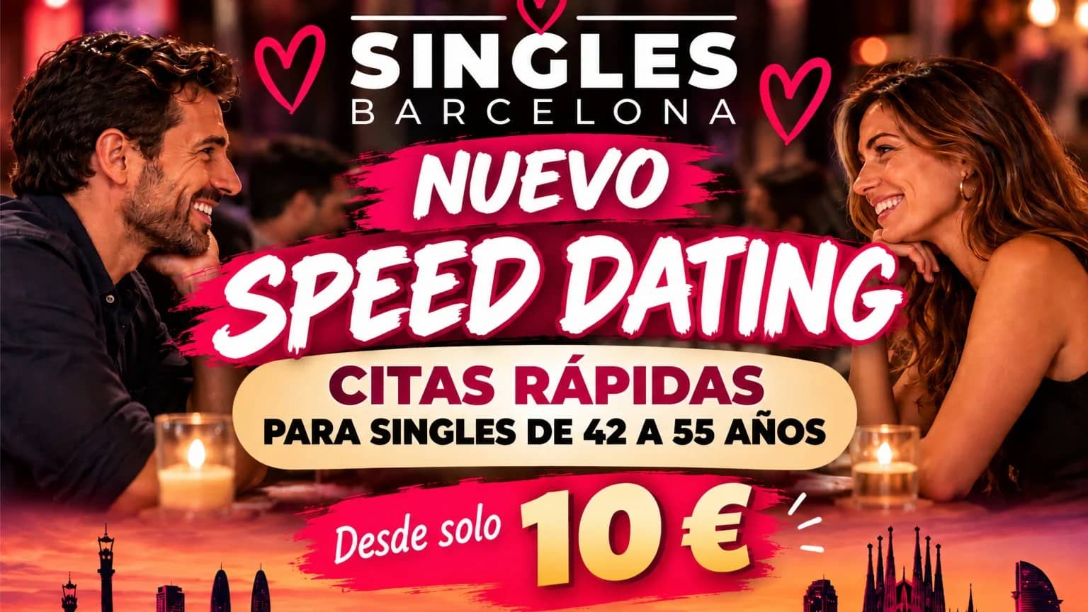 CITAS RÁPIDAS para SINGLES de 42 a 55 años