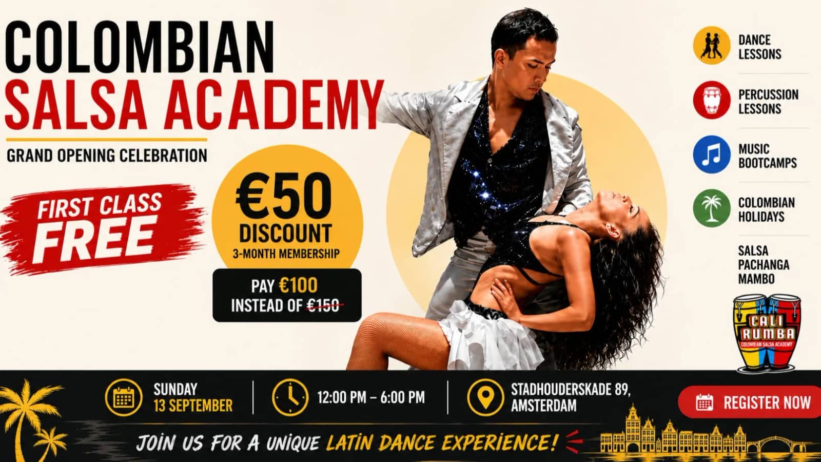 GRAND OPENING: Discover Authentic Colombian Dance in the Netherlands
