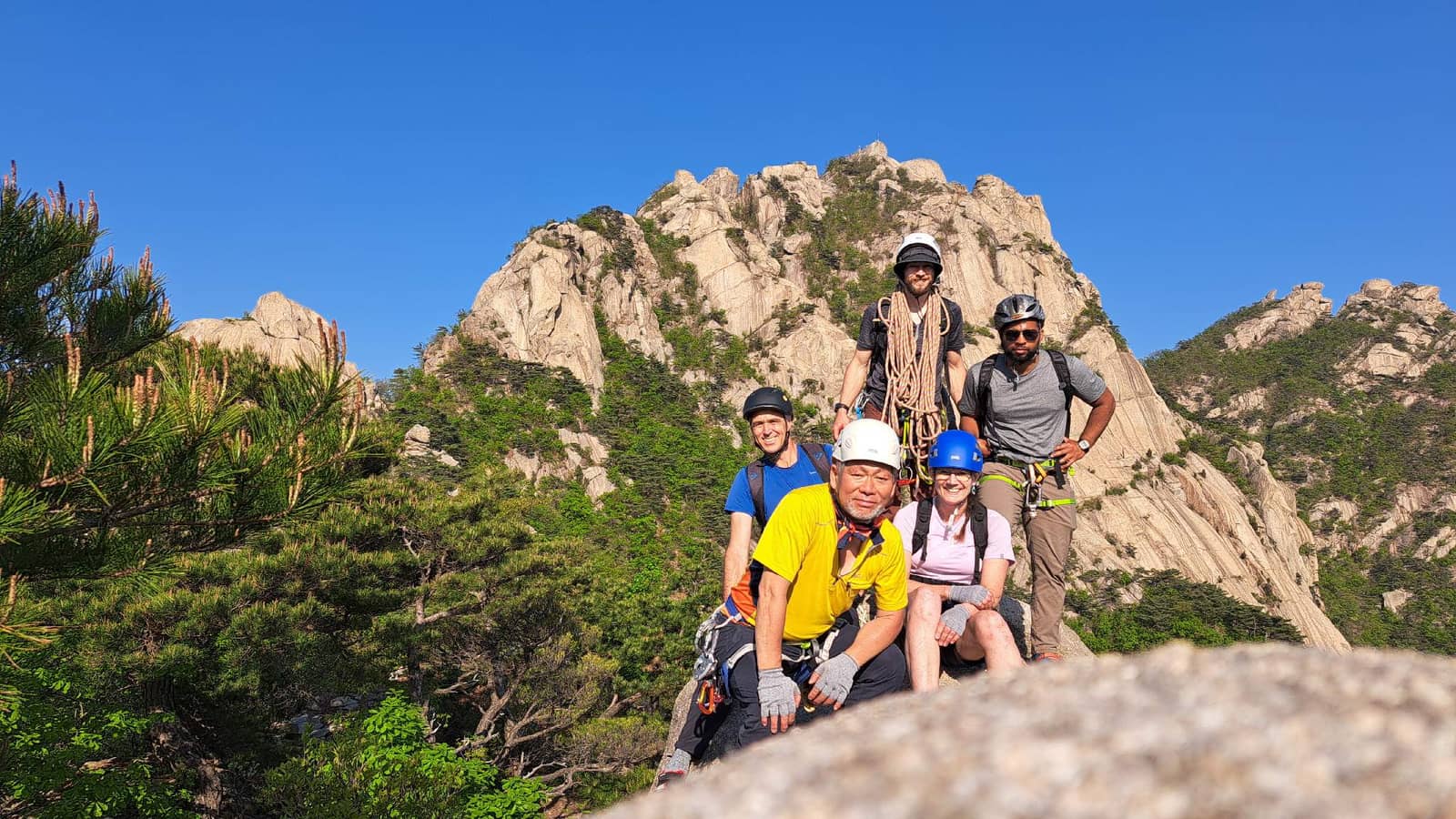 [9/5] [Tech Ridge Climb] Yeomchobong to Baekundae peak(Mt. Bukhansan)
