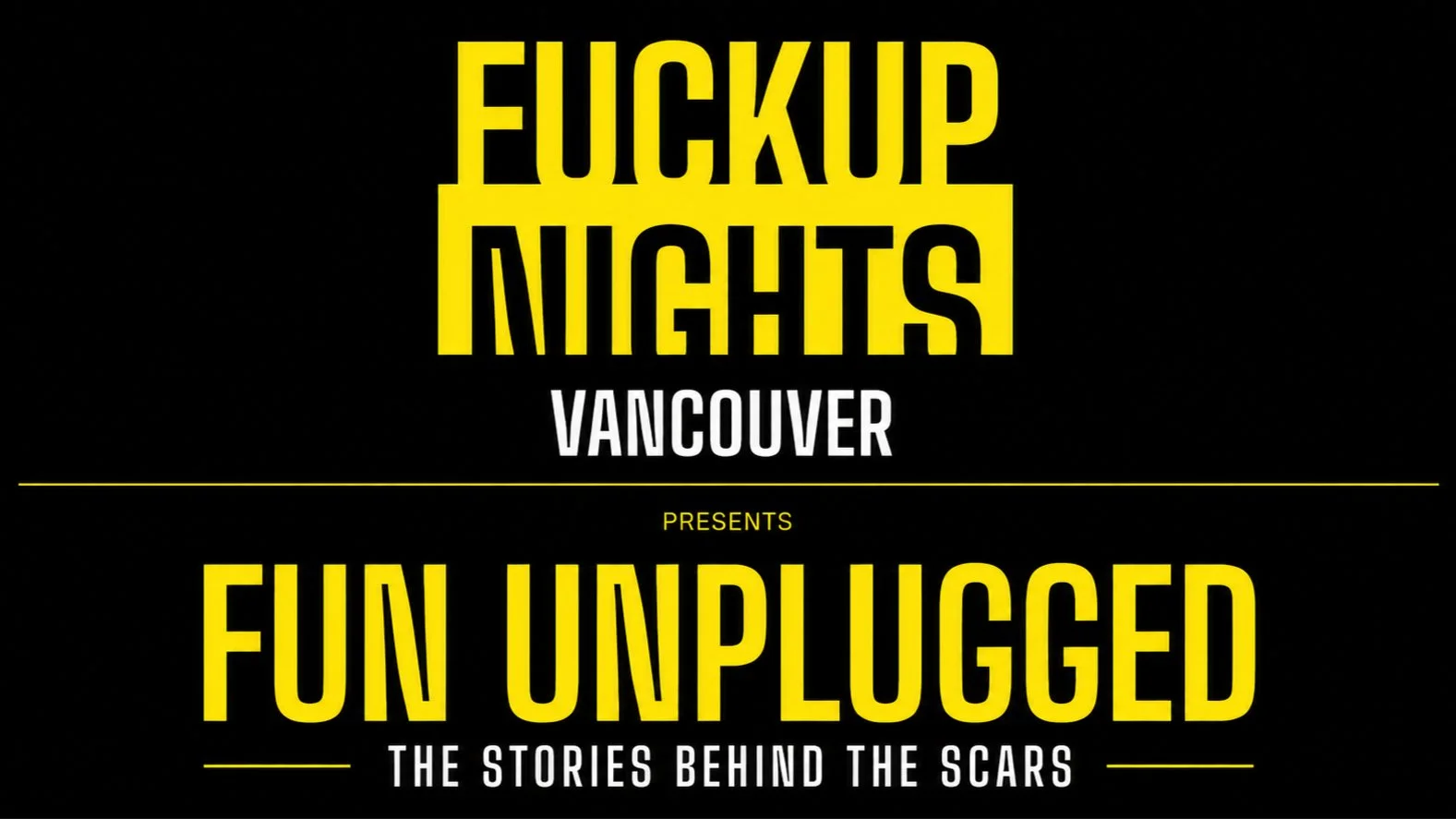 FuN Unplugged - The Stories Behind the Scars