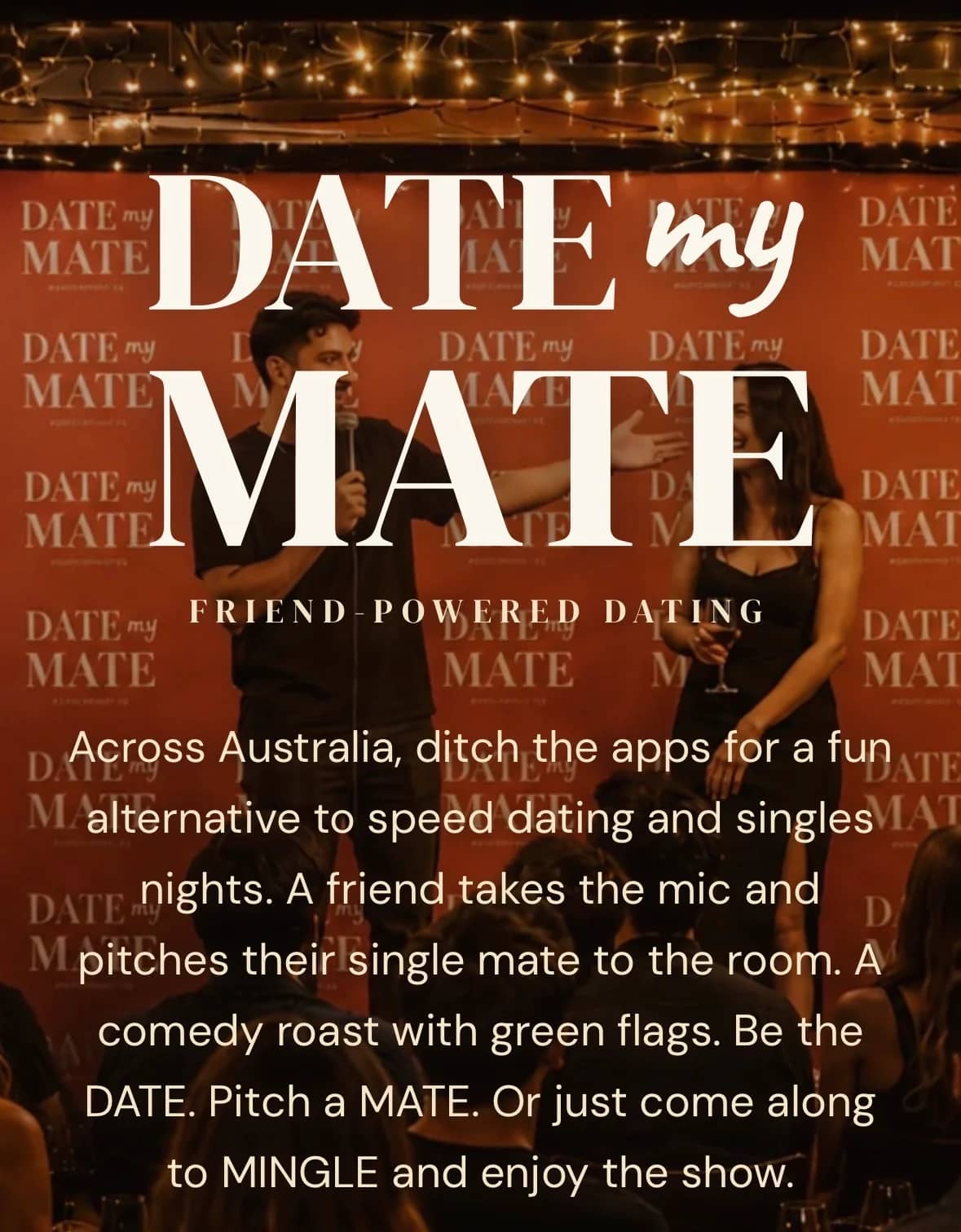 Singles Night: Your Mate Pitches You — The Greenwood, North Sydney
