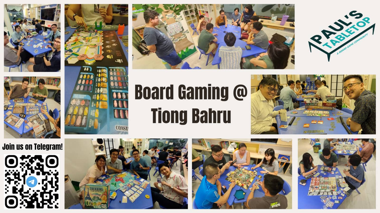 Paul's Tabletop - Board Gaming @ Tiong Bahru Canopy