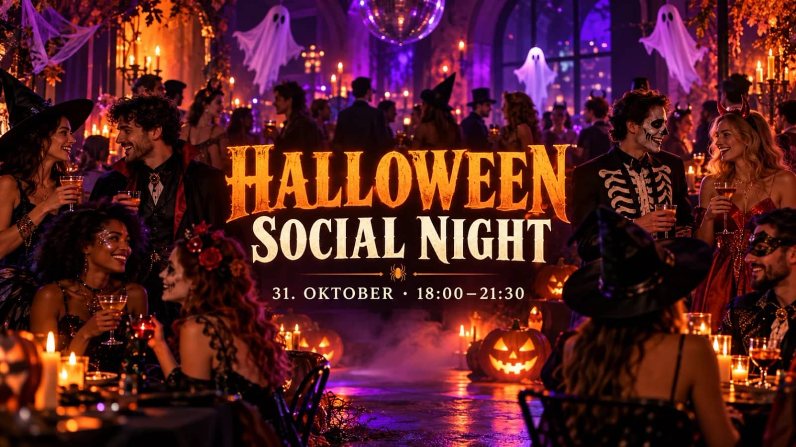 Halloween Social Night 🎃