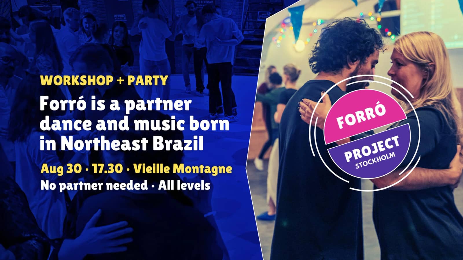 Brazilian Forró Dance Party (& workshop) in Stockholm
