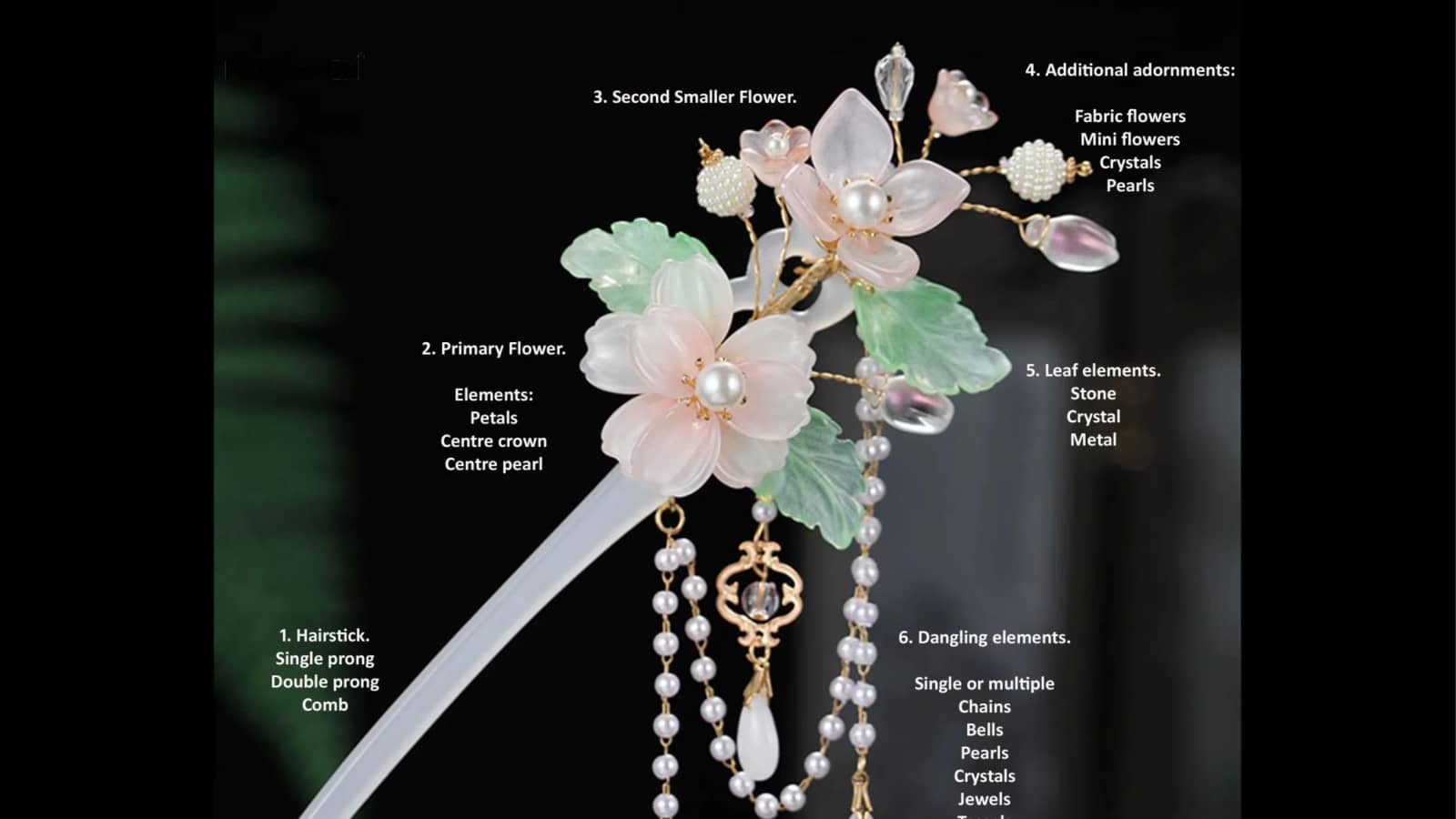 ✨ Chinese Hanfu Hairstick Making Workshop in Amsterdam — Creative Experience ✨
