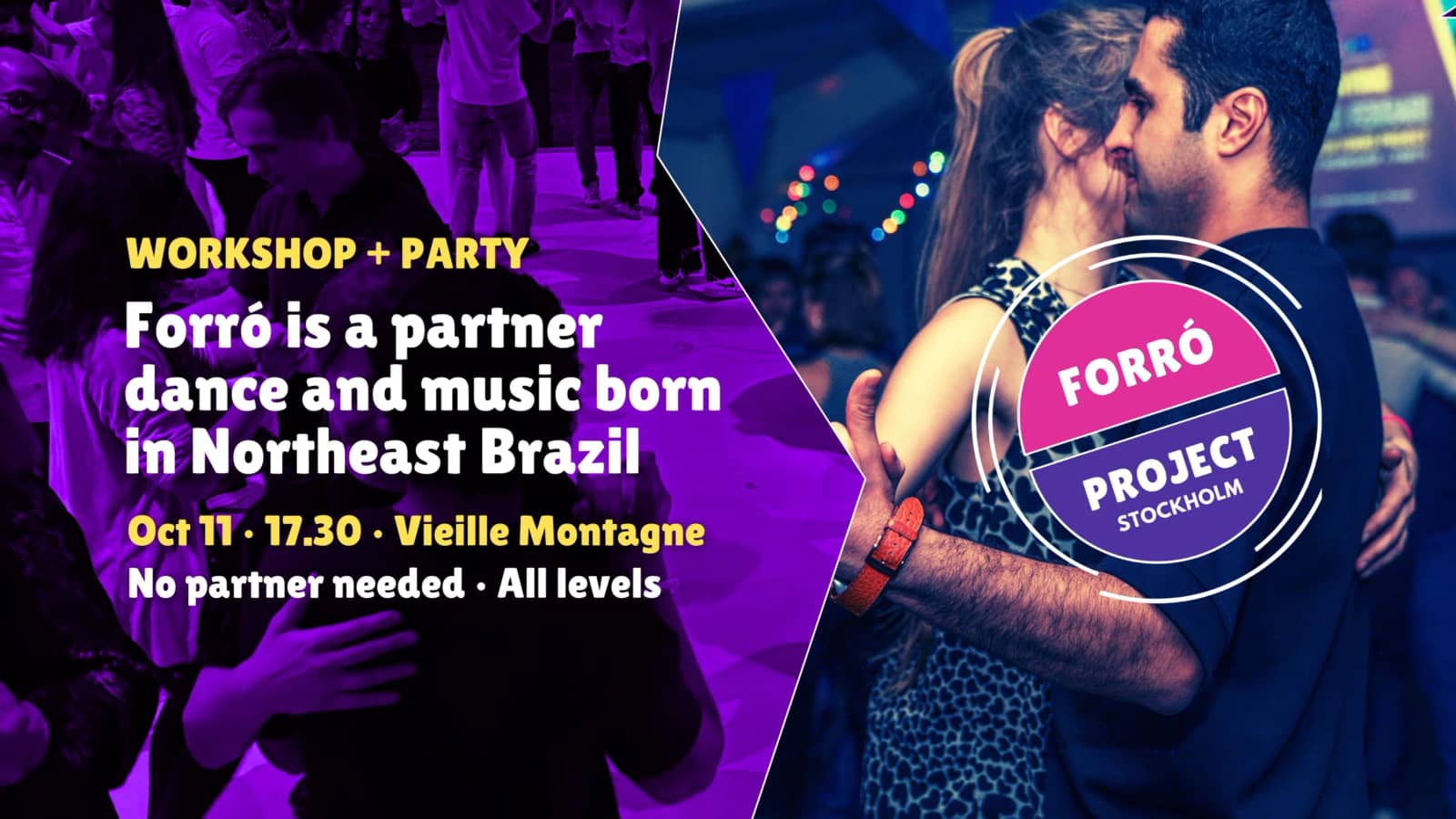 Brazilian Forró Dance Party (& workshop) in Stockholm