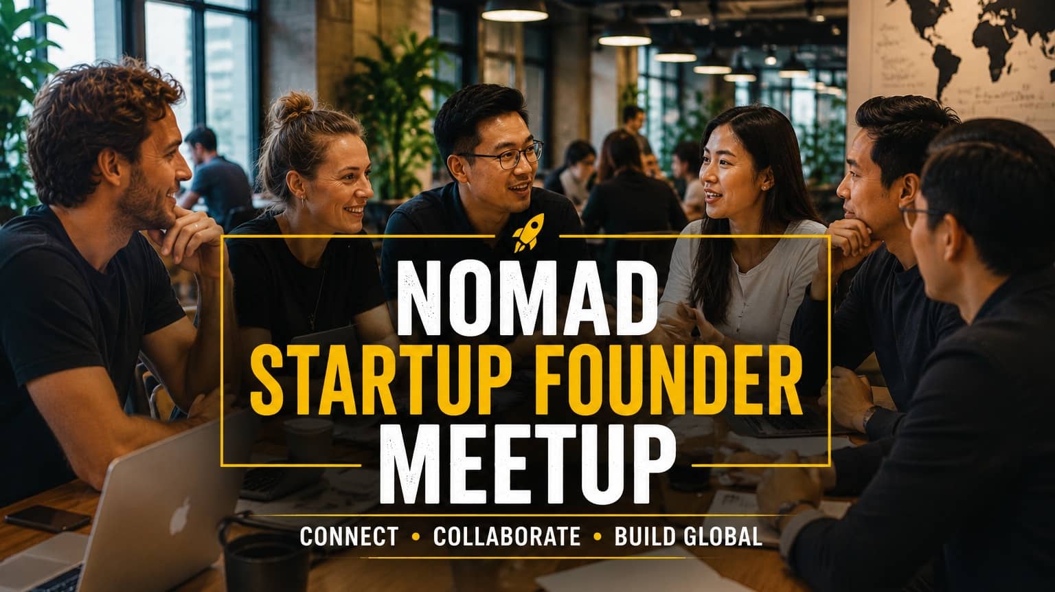 [Free] 🎉Nomad Startup Founder Meetup