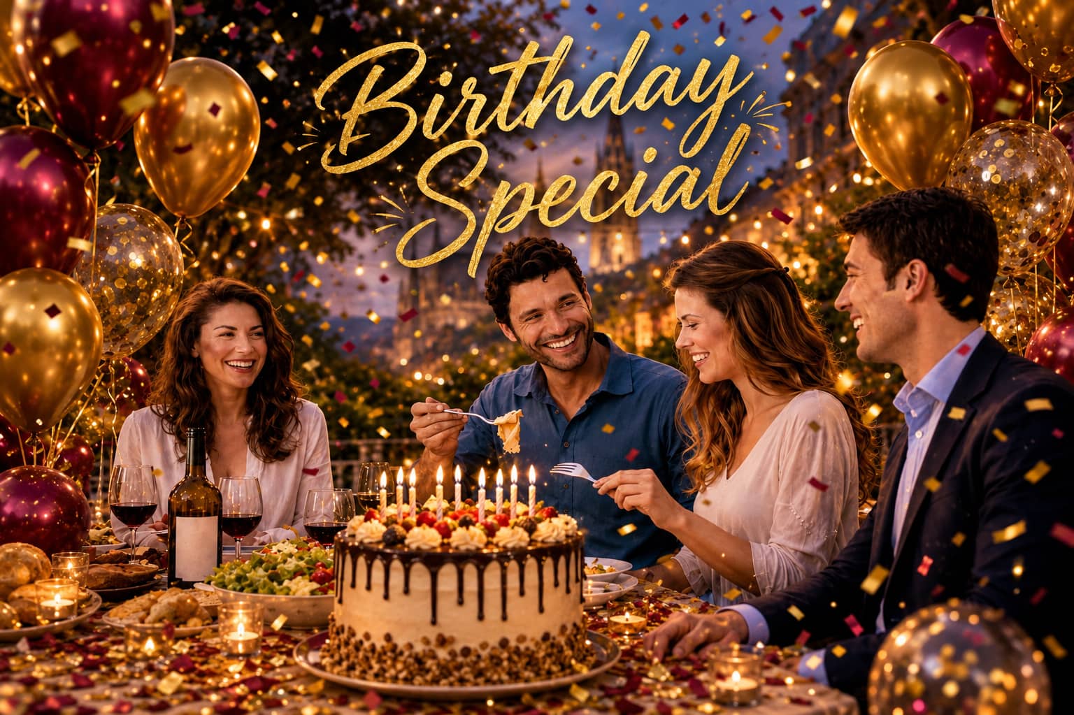 Connect & Dine Birthday Special by Network Palace 🎂🥂