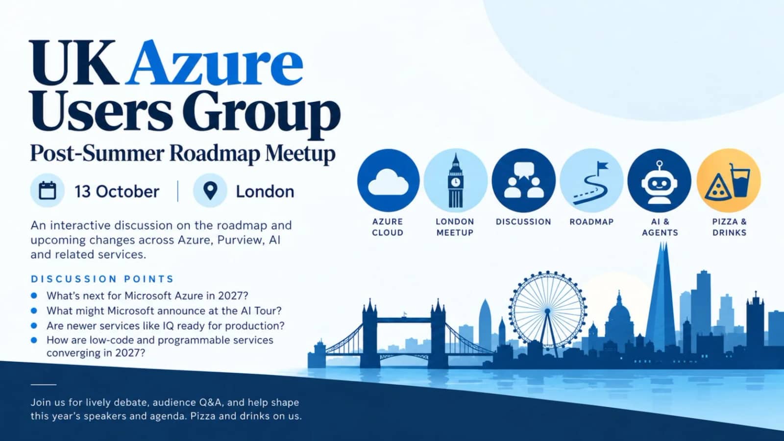 What's next for Azure and the user group?