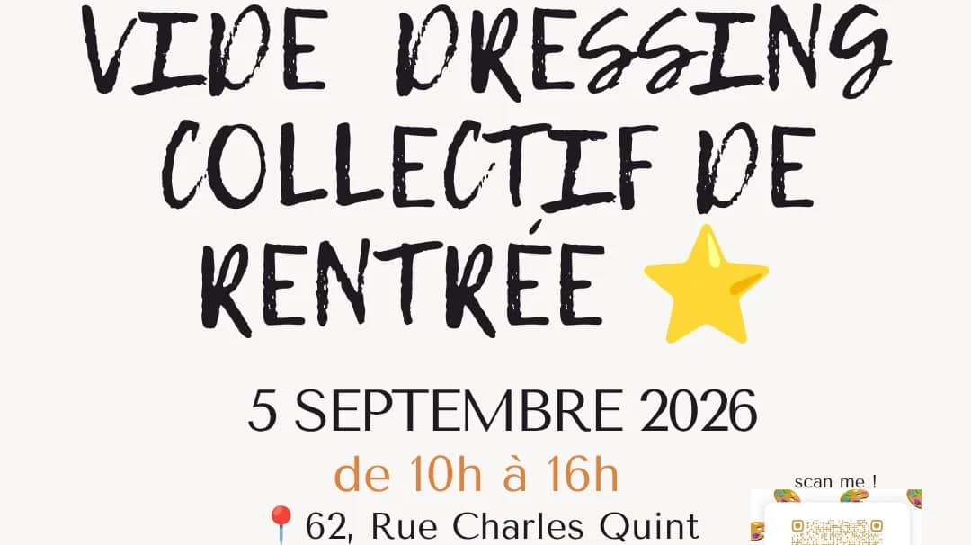 Vide dressing collectif de rentrée ⭐️