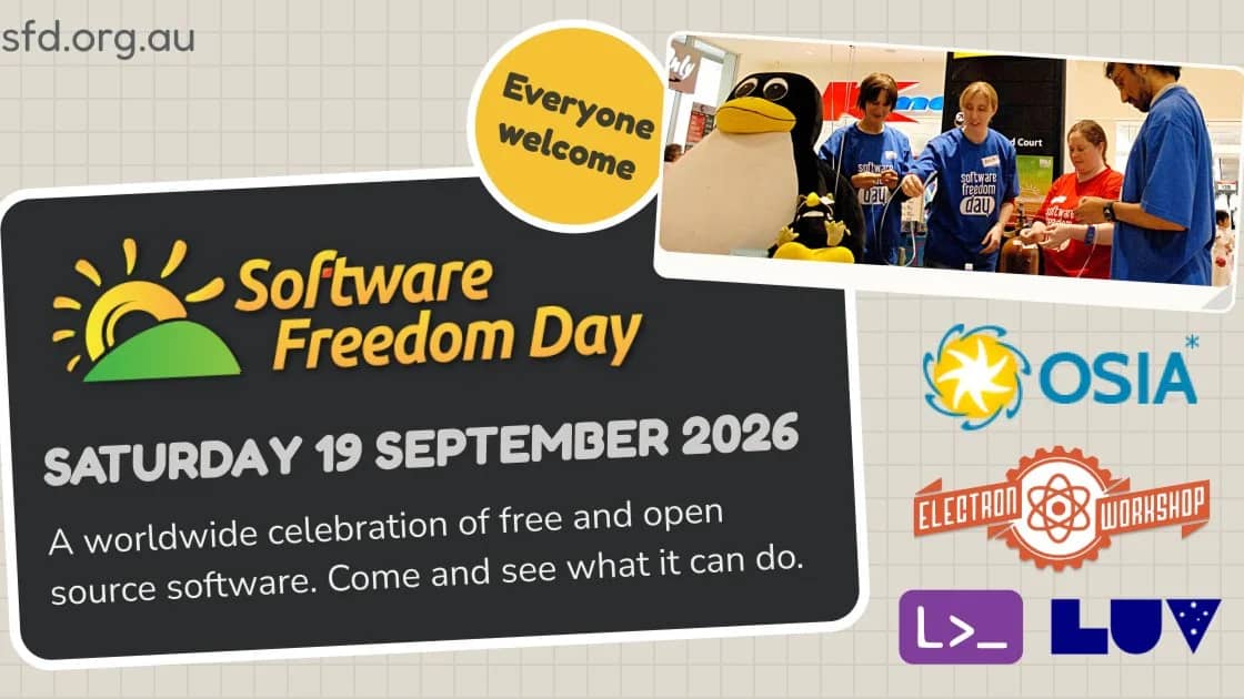 Software Freedom Day 2026 (Inspire9)