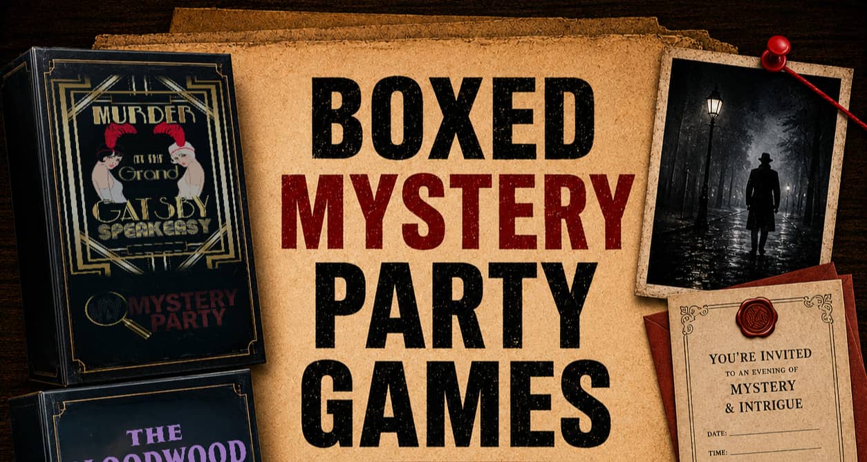 Boxed Mystery Boardgame Night!