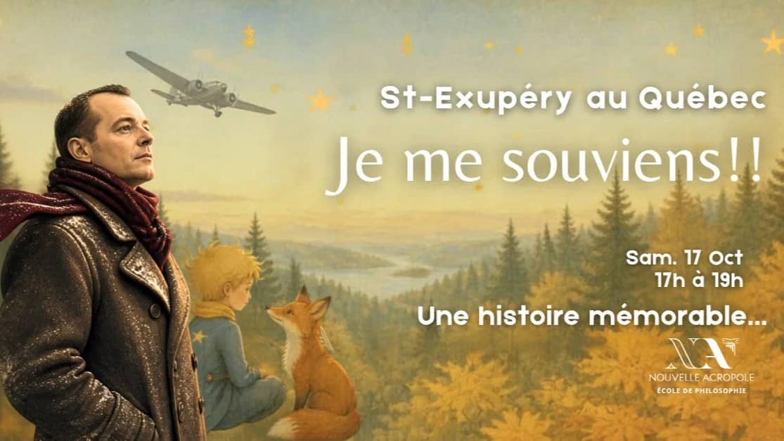 Je me souviens! St-Éxupery au Québec
