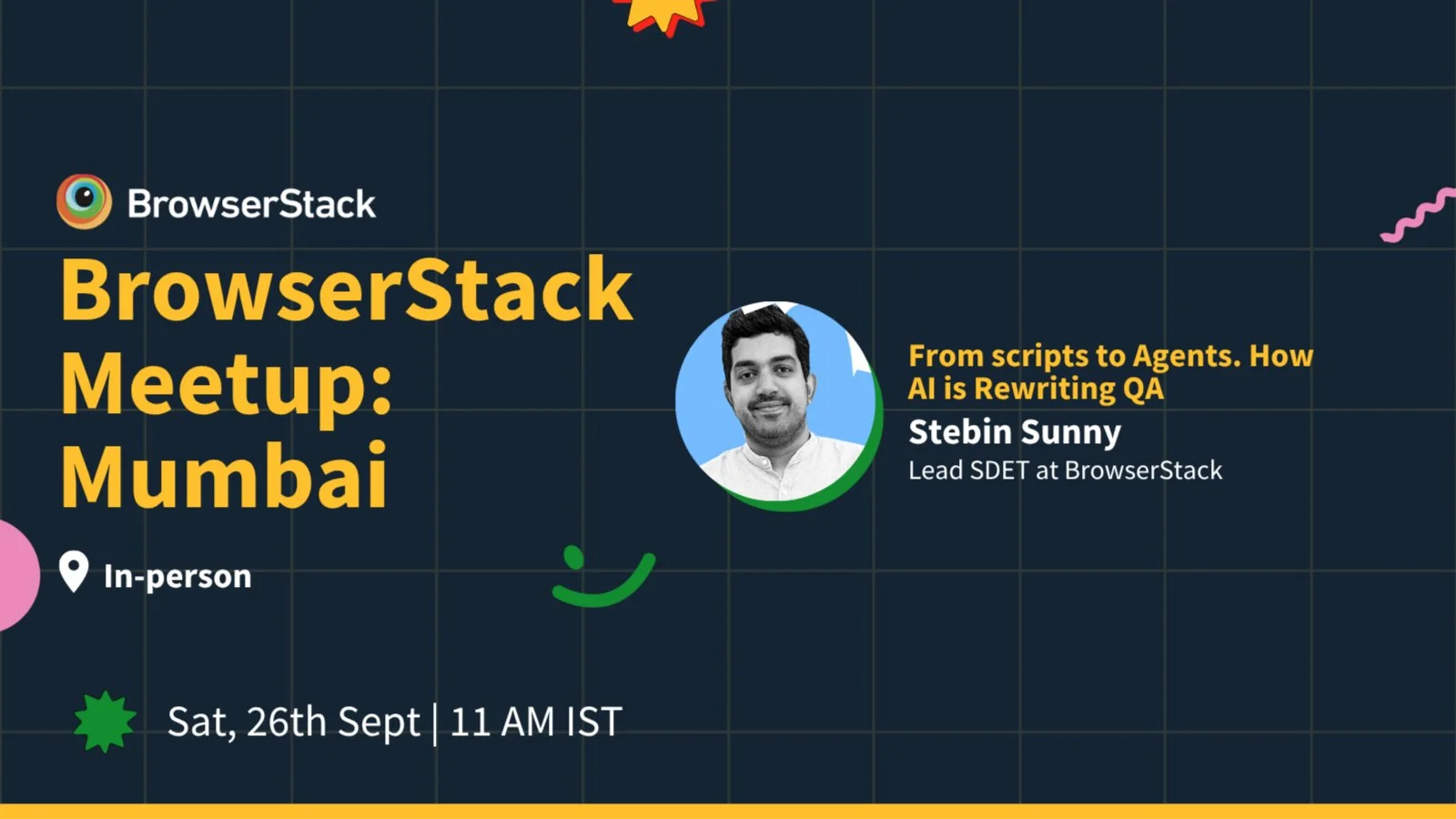 BrowserStack Meetup Mumbai: AI Rewrites QA Automation