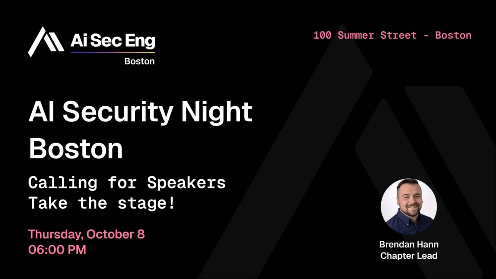 AI Security Night - Boston