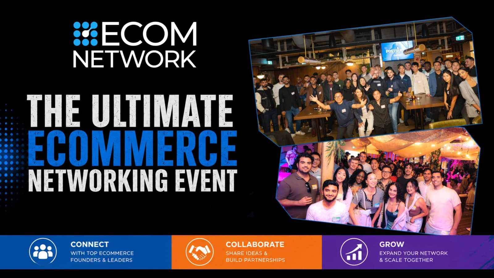 Vancouver's Ultimate Networking Event – Ecommerce Founders Social ✨