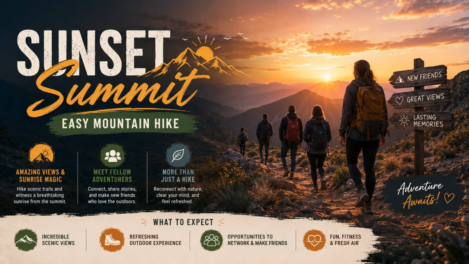 Sunset Summit: Easy Mountain Hike in Hatta