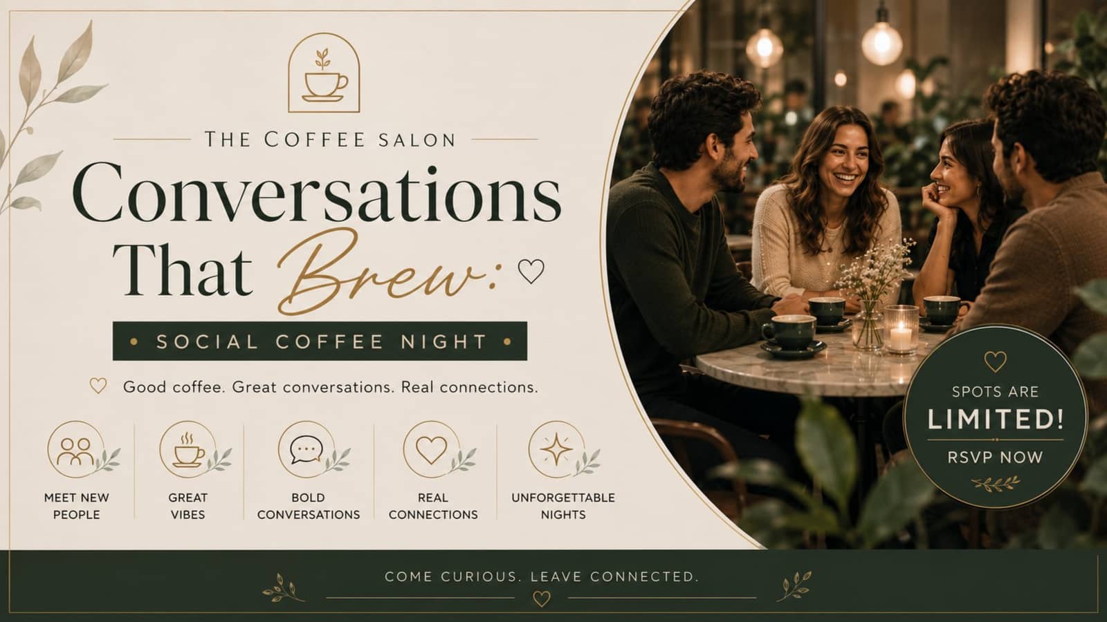 Conversations That Brew: Social Coffee Night