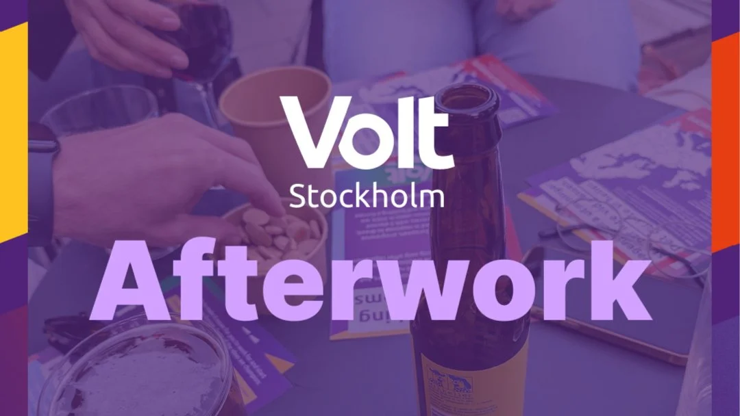 Afterwork with Volt Stockholm 🍻💜