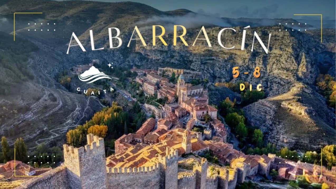 🌳Albarracín🥾5-8 dic🌳Teruel☆☆☆☆☆