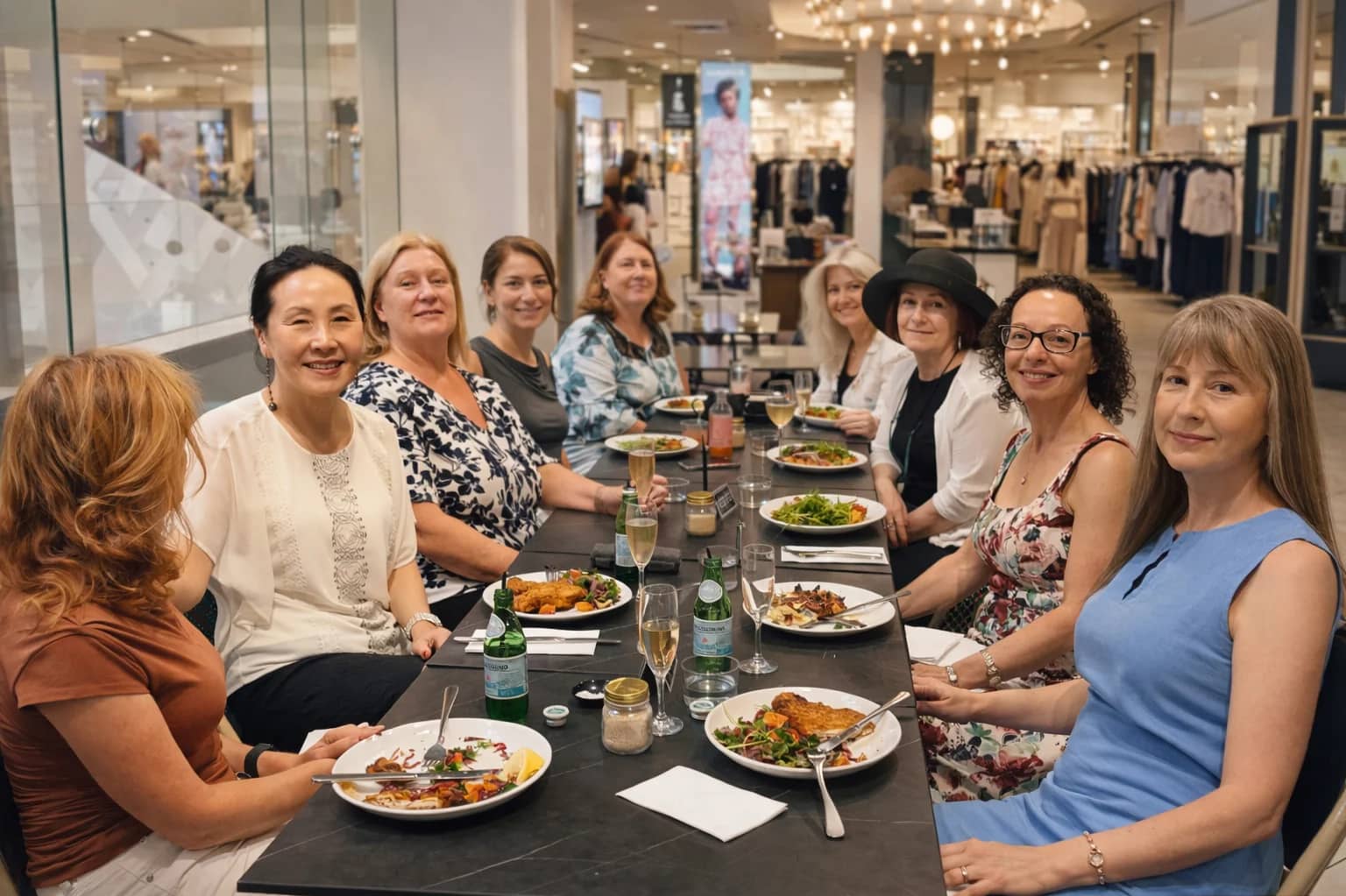 Tuesday Coffee/Girlfriends’ Chats @ the Salon Champagne Bar & Eatery Myer 3000