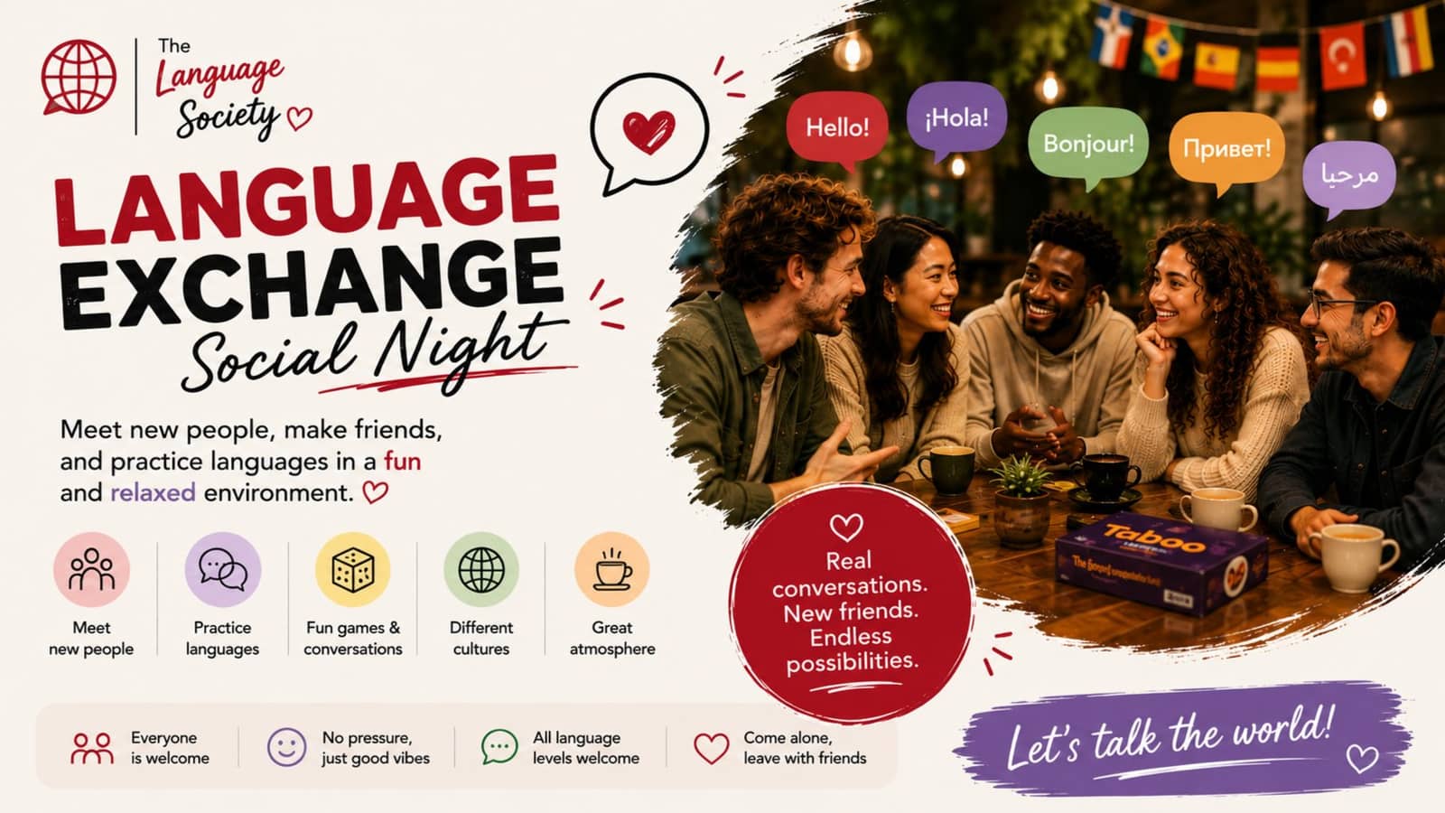 🌍 Language & Culture Coffee Social ☕