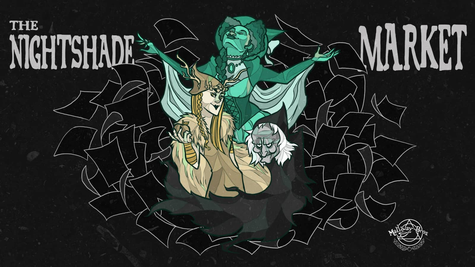 The Nightshade Market: A Spectacle of Witches