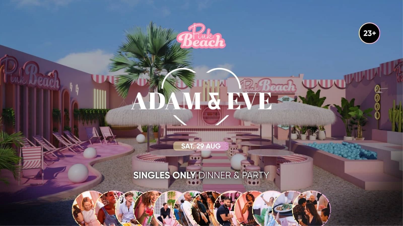 Adam & Eve | Pink Beach Edition  | SAT. 29/08