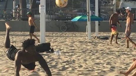 Volleyball. Training and Playing
