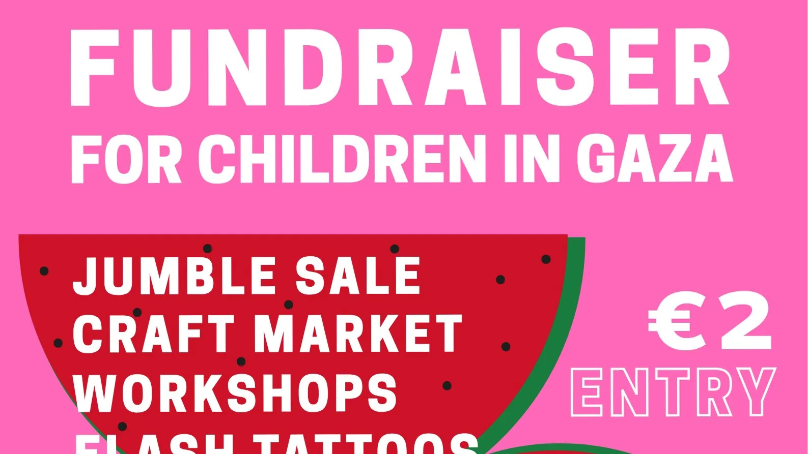 Fundraiser for Gaza