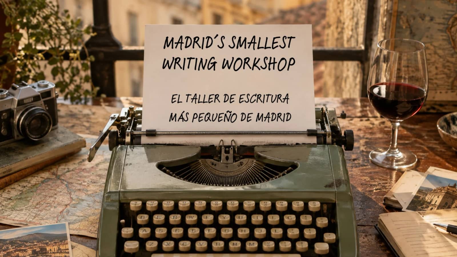 FREE Madrid´s smallest writing workshop