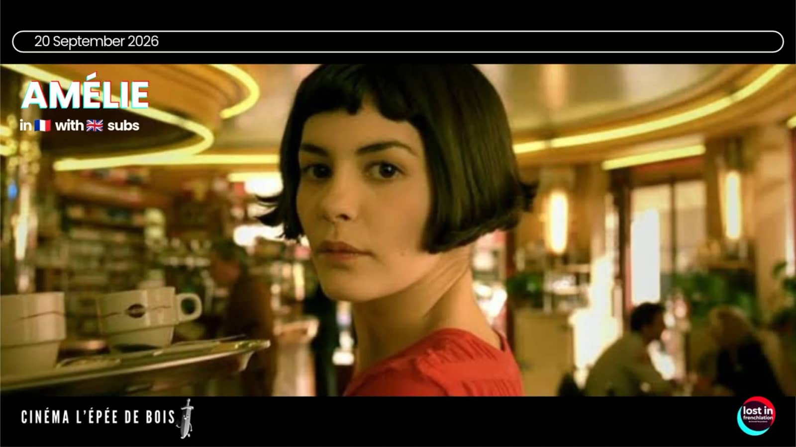 Movie Night 🍿 Le Fabuleux Destin d'Amélie Poulain