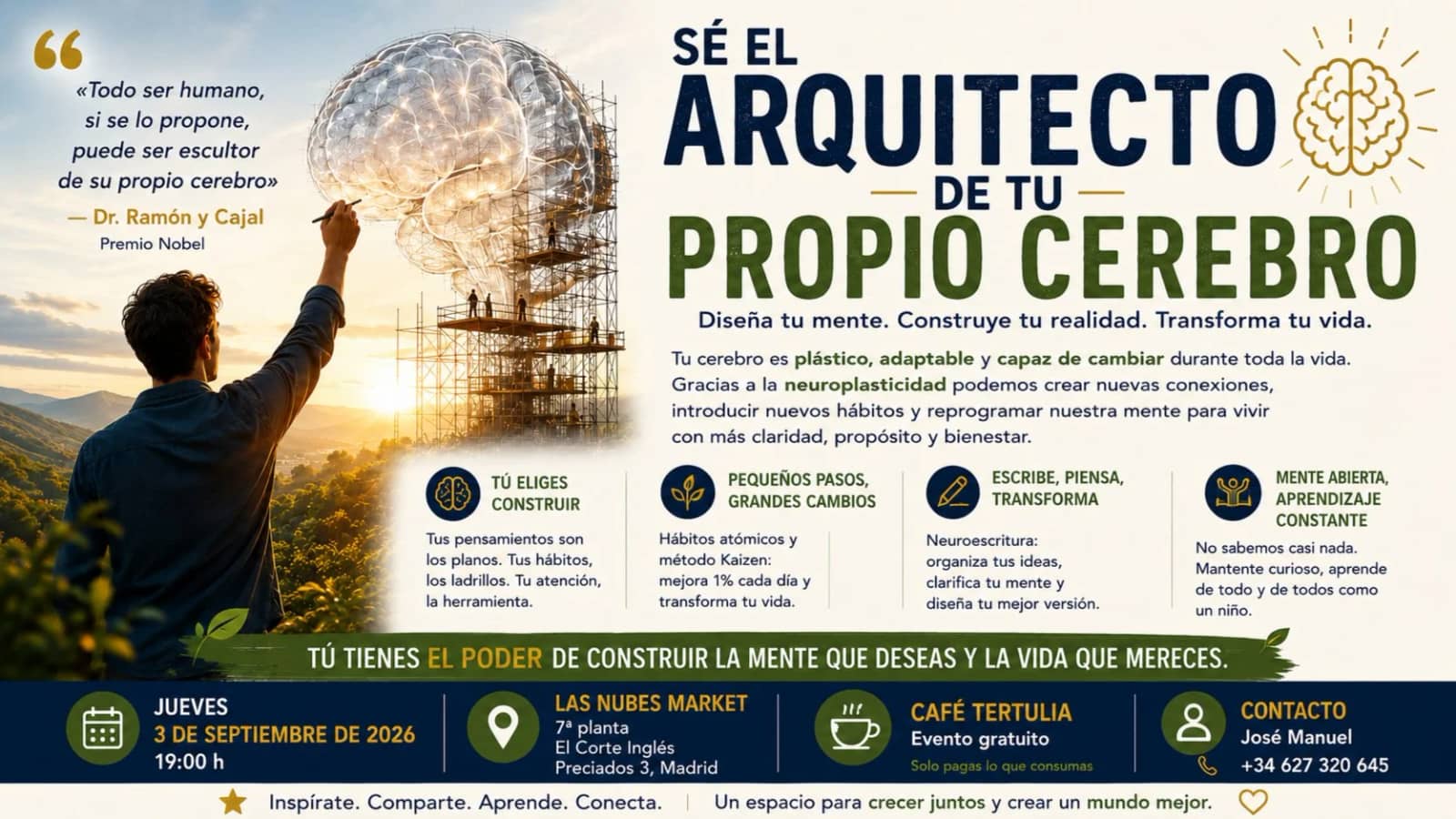 Brain Café - Chat: Be the Architect of Your Own Brain