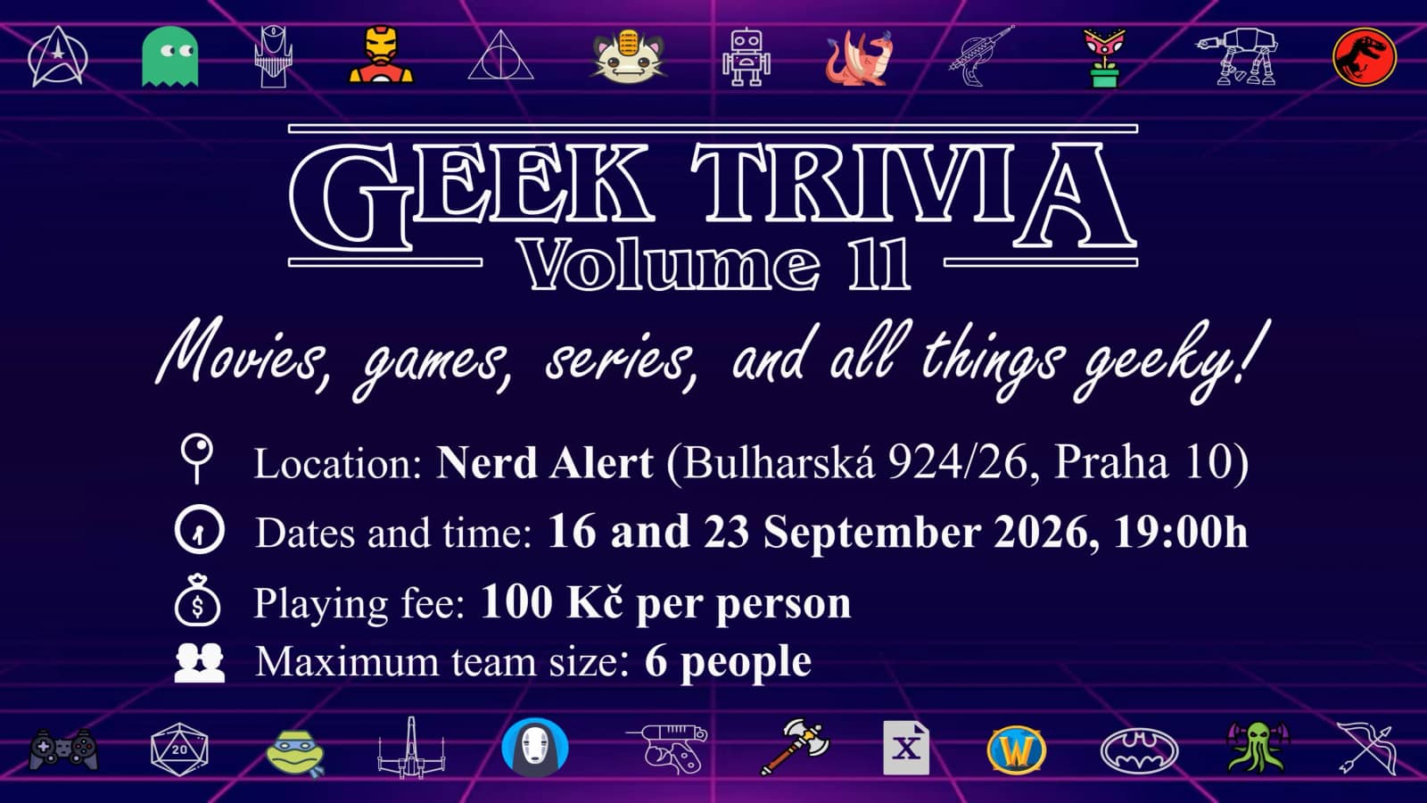 Geek Quiz Night