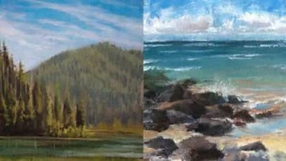 Landscape Painting: Simplifying Complexity