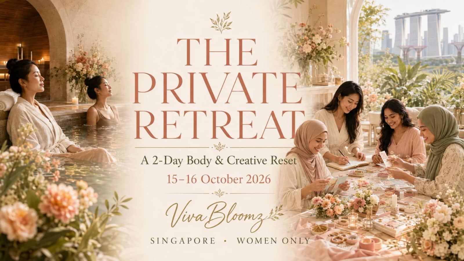 Women’s 2-Day Creative & Body Reset Retreat in Singapore