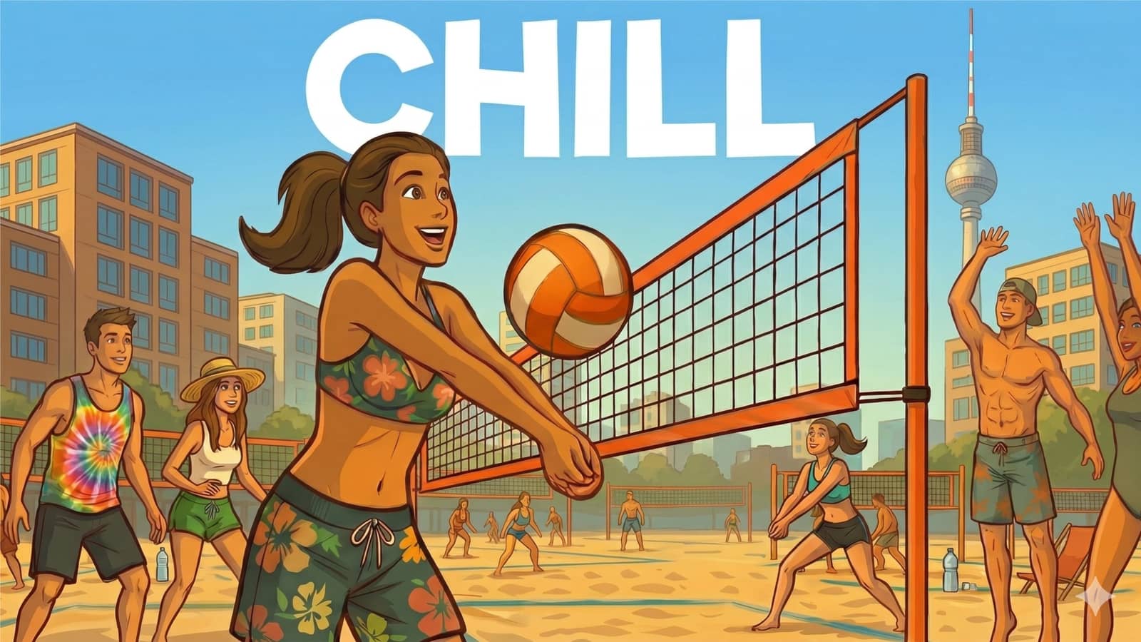 Chill Beach Volley 🏐 Beach Mitte