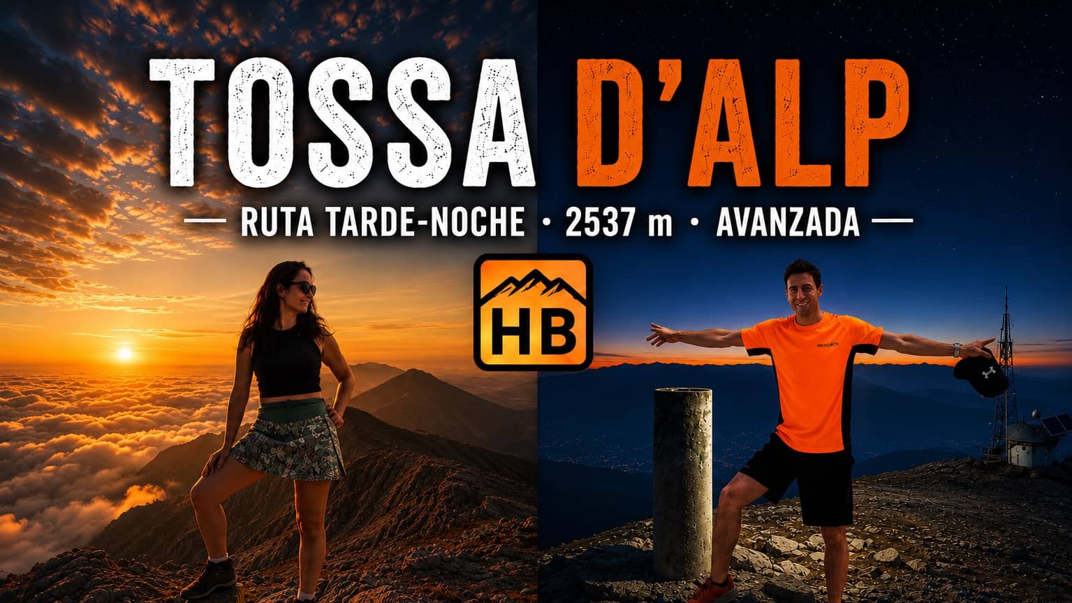🌄 Ruta de tarde/noche – Tossa d'Alp (2.537m) - Avanzado💪