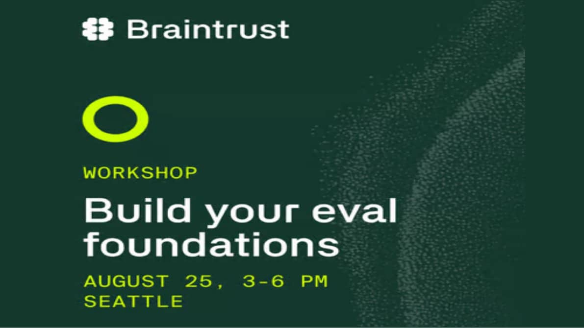 AI Workshop: Build Eval Foundations