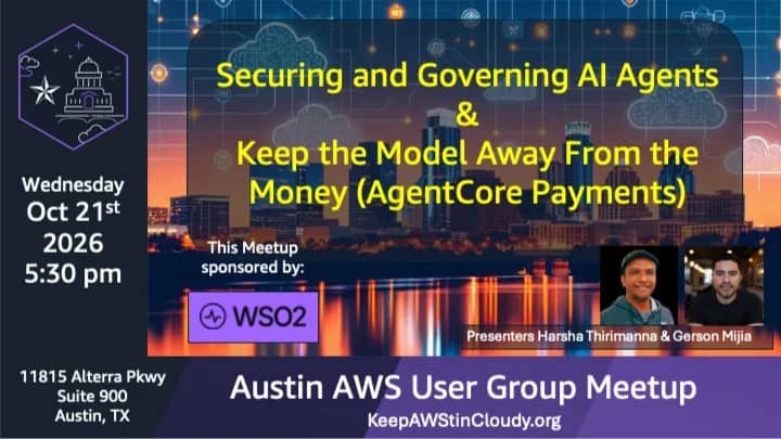 Austin AWS User Meetup - October 2026