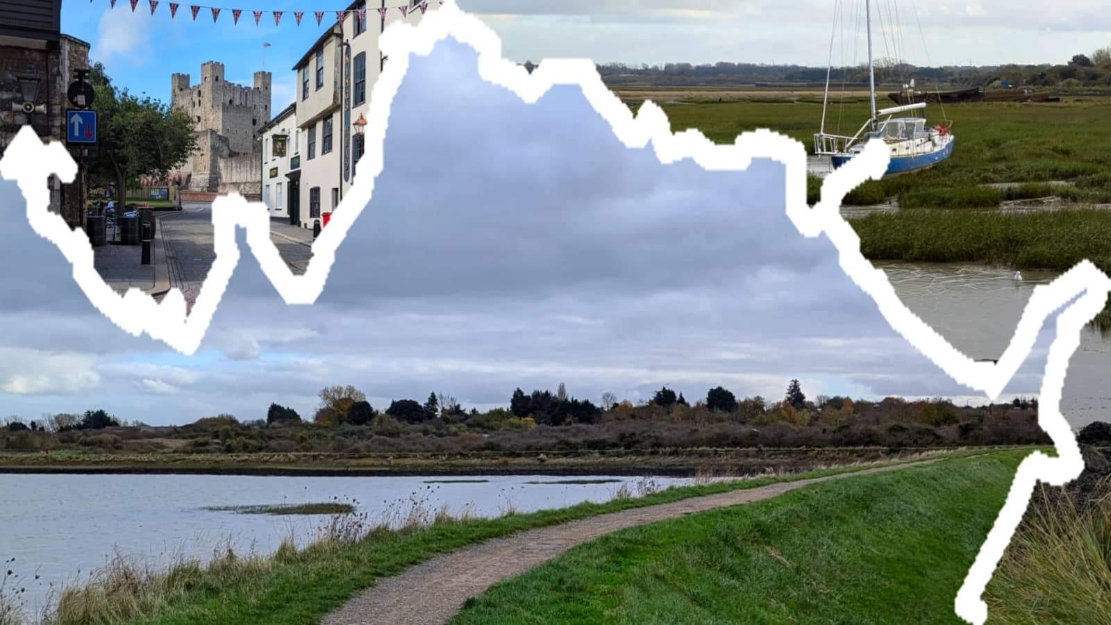 ๐ก๐ถ๐ปWalk: Rochester to Rainham via Chatham (Towns & Coastal)