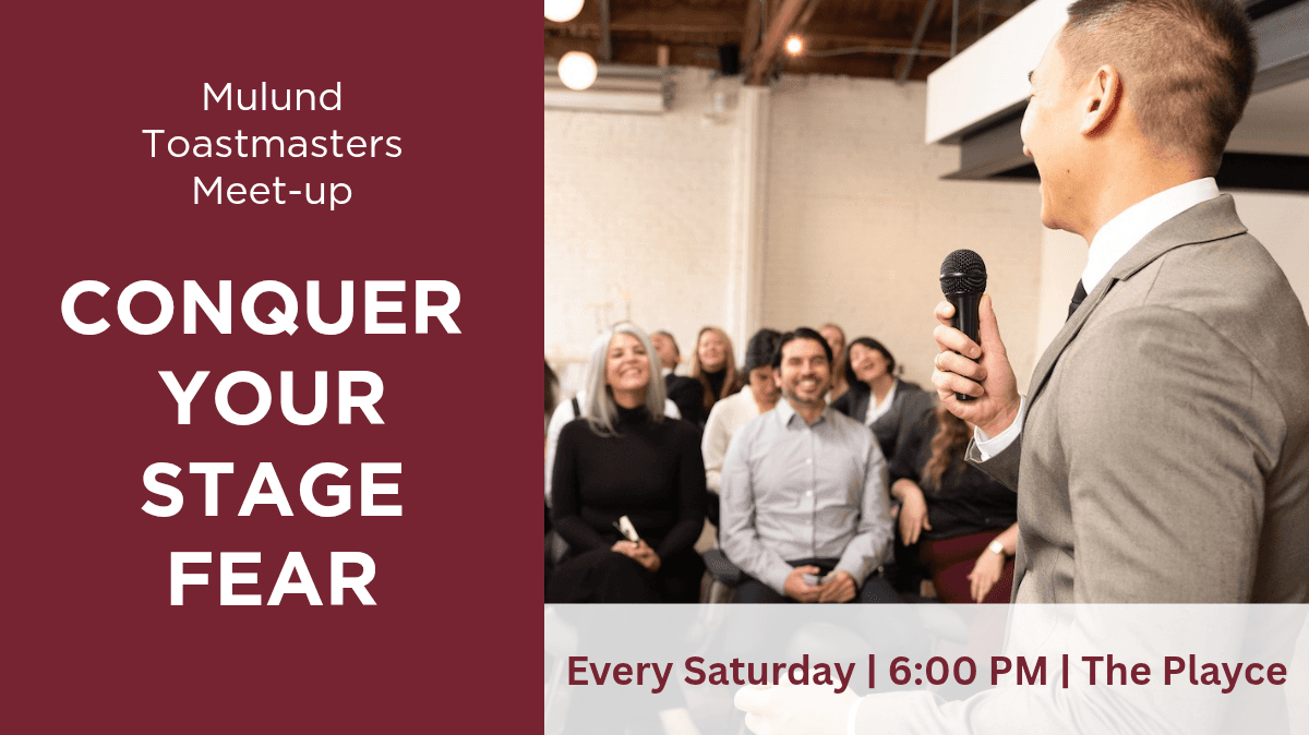 Leadership & Public Speaking Meetup Mumbai - Mulund Toastmasters Club