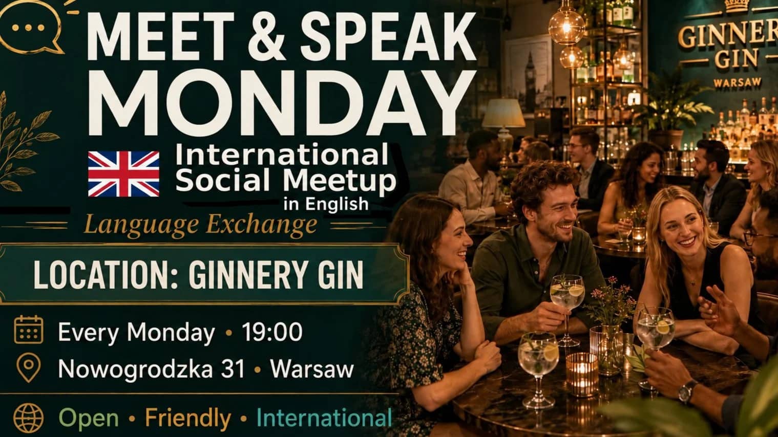 🤝💬 Meet & Speak Monday: English 🇬🇧🌍