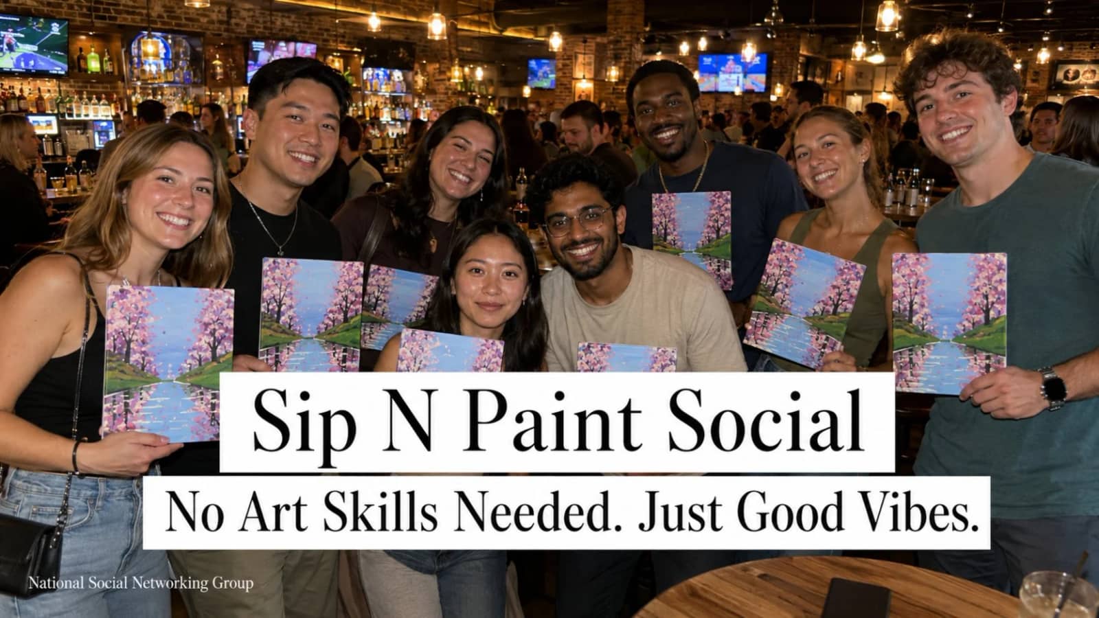 Cozy Cocktails Social and Paint Night - National Social