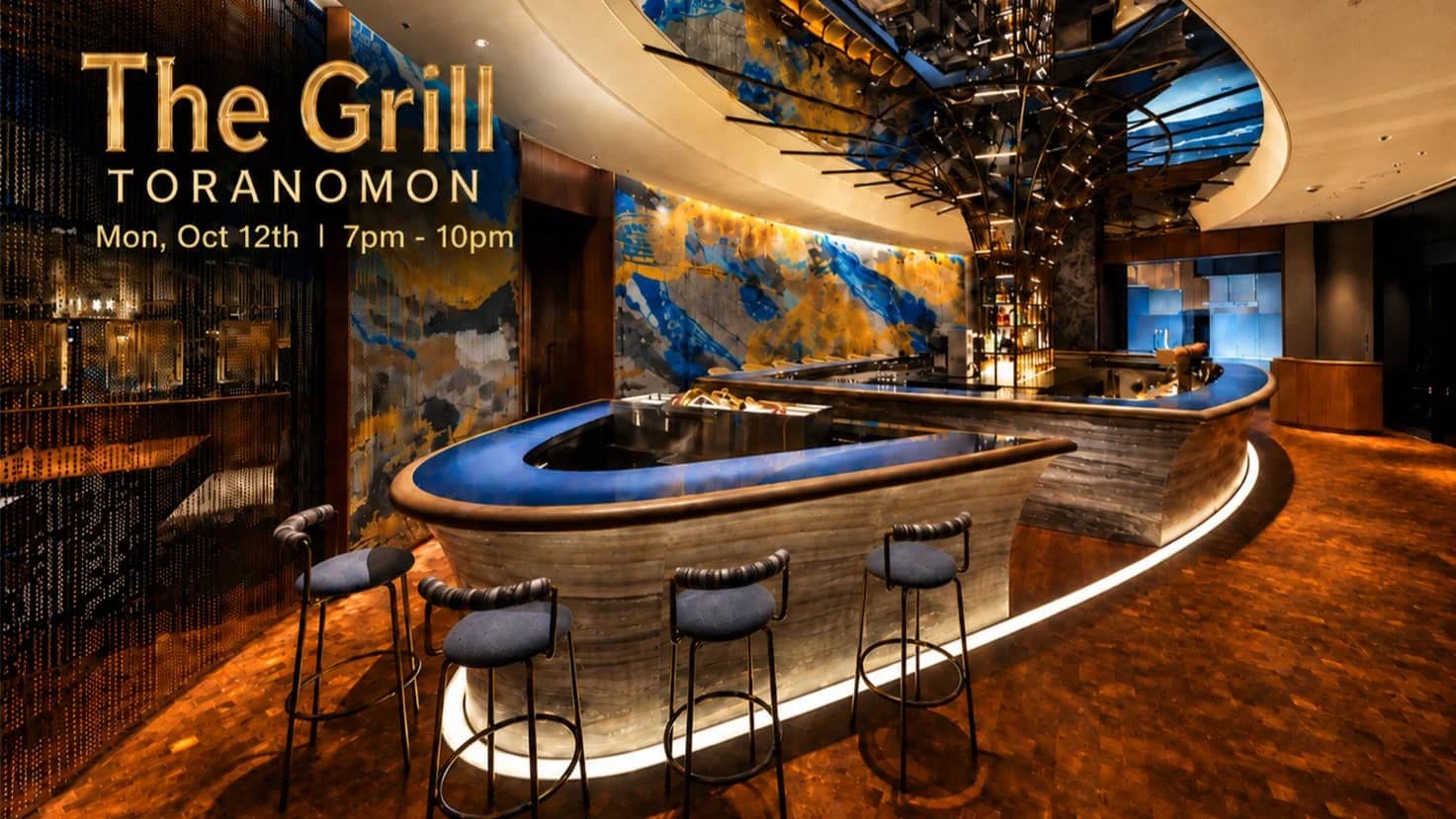 🌇 Designer Bar & Terrace @ The Grill Toranomon ✨