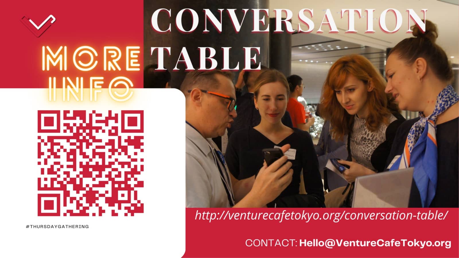 DEMO TABLEs at Thursday Gathering