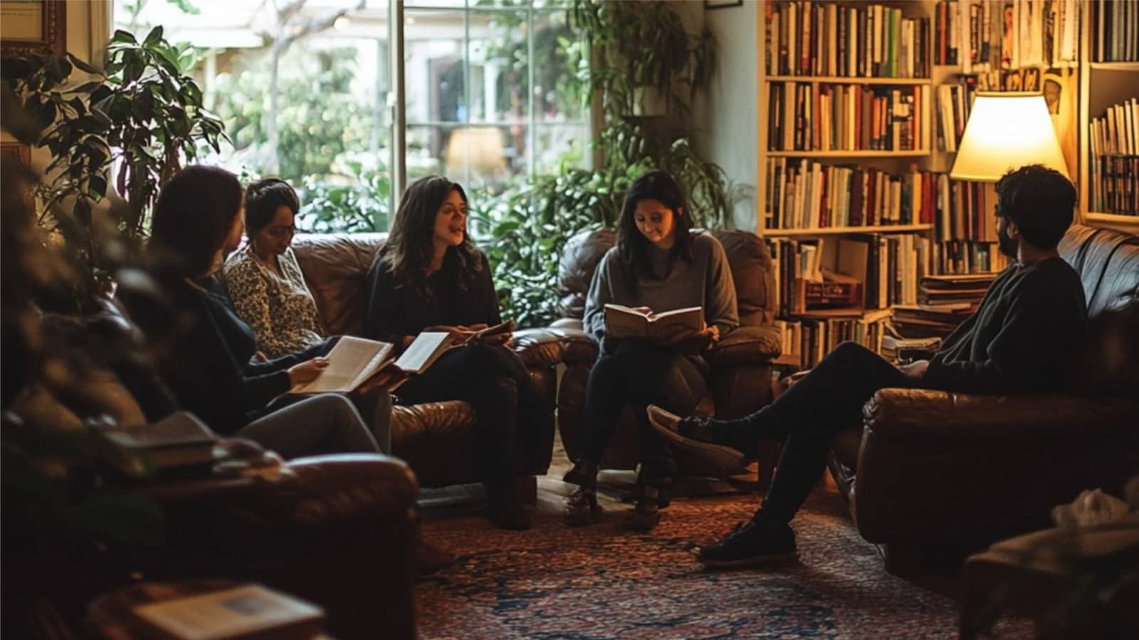 Cozy Book Discussion & Coffee