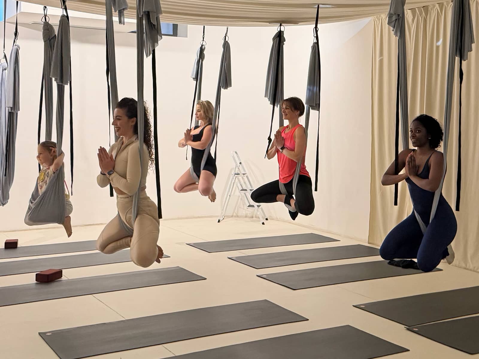 Aerial yoga for beginners