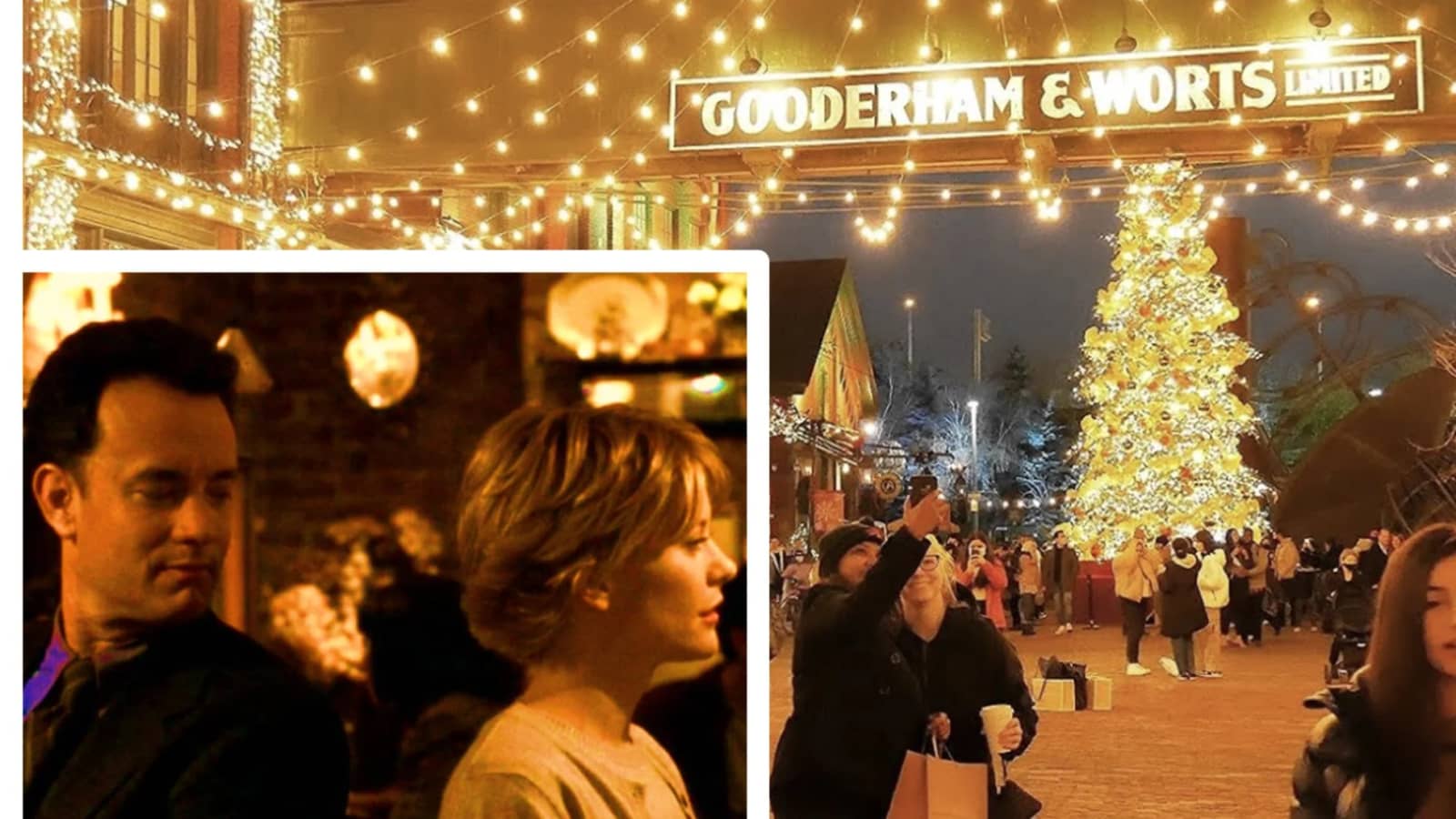 Free/PWYC Double Feature You've Got Mail + Winter Village (Distillery District)