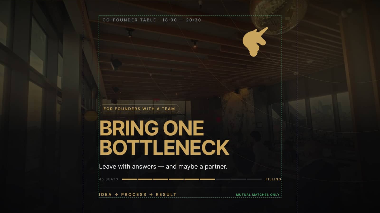 Melbourne Founder Table: Bring One Bottleneck, Leave With Answers
